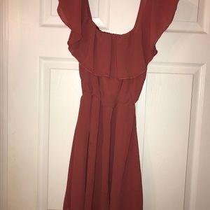 Off-Shoulder Flowy Summer Dress